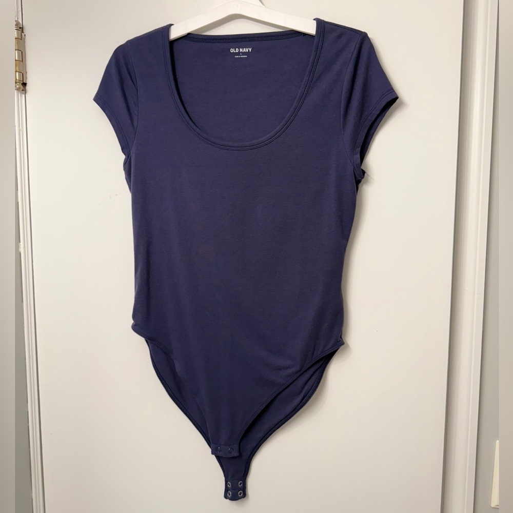 Old Navy Dusty Blue Bodysuit